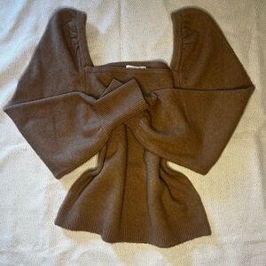 H&M Bubble Sleeve Sweater